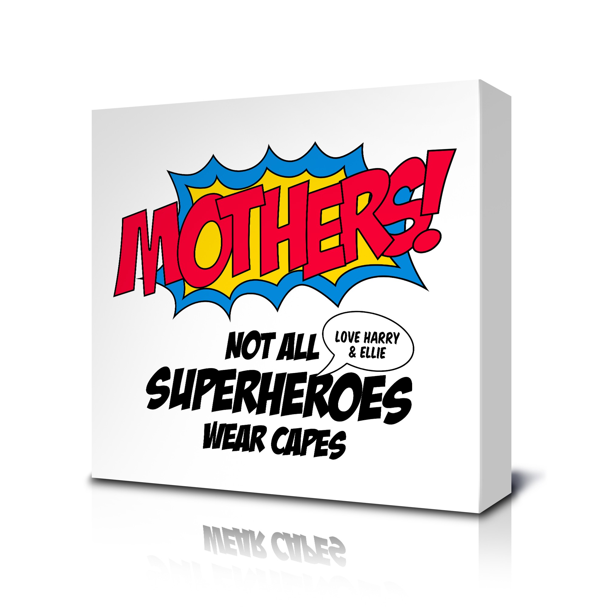 Superhero Mother Canvas