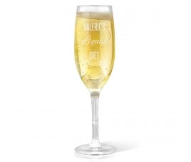 Liquid Diet Champagne Glass
