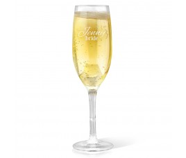 Bride Champagne Glass