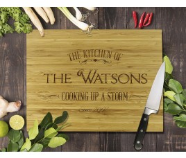 The Kitchen of Bamboo Cutting Board
