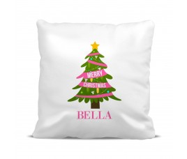 Pink Christmas Classic Cushion Cover