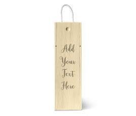 Add Your Own Message Single Wine Box