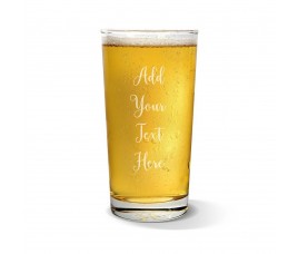 Add Your Own Message Pint Glass