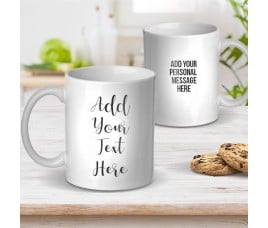 Add Your Own Message Mug