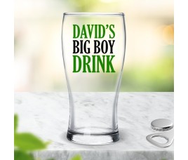 Big Boy Standard Beer Glass