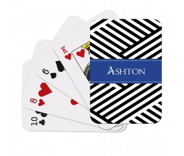 Black Pattern Playing Cards