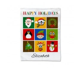 Christmas Collage Blanket