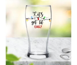 Get Lit Standard Beer Glass