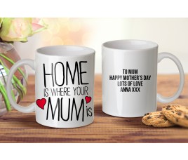 Home Is Where Mum Mug