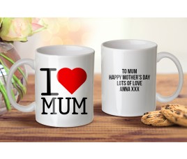 I Love Mum Mug