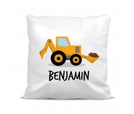 Yellow Digger Classic Cushion Cover