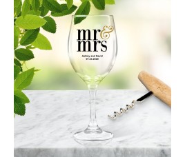 Married Wine Glass