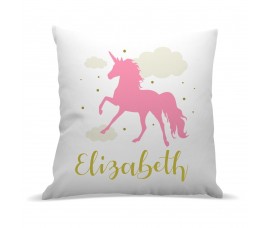 Pink Unicorn Premium Cushion Cover