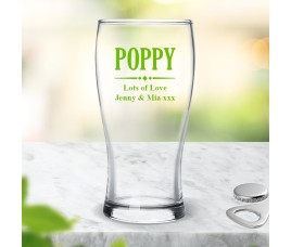 Poppy Standard Beer Glass