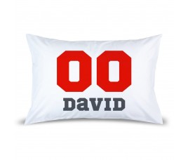 Sports Number Pillow Case