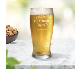 The Best Engraved Standard Beer Glass