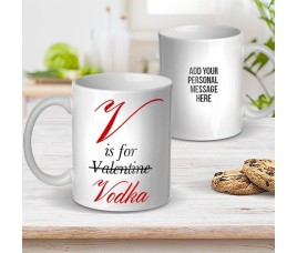 V is for Vodka Mug