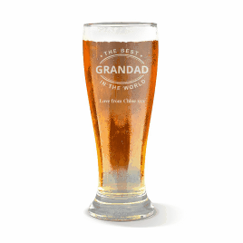 The Best Engraved Premium Beer Glass